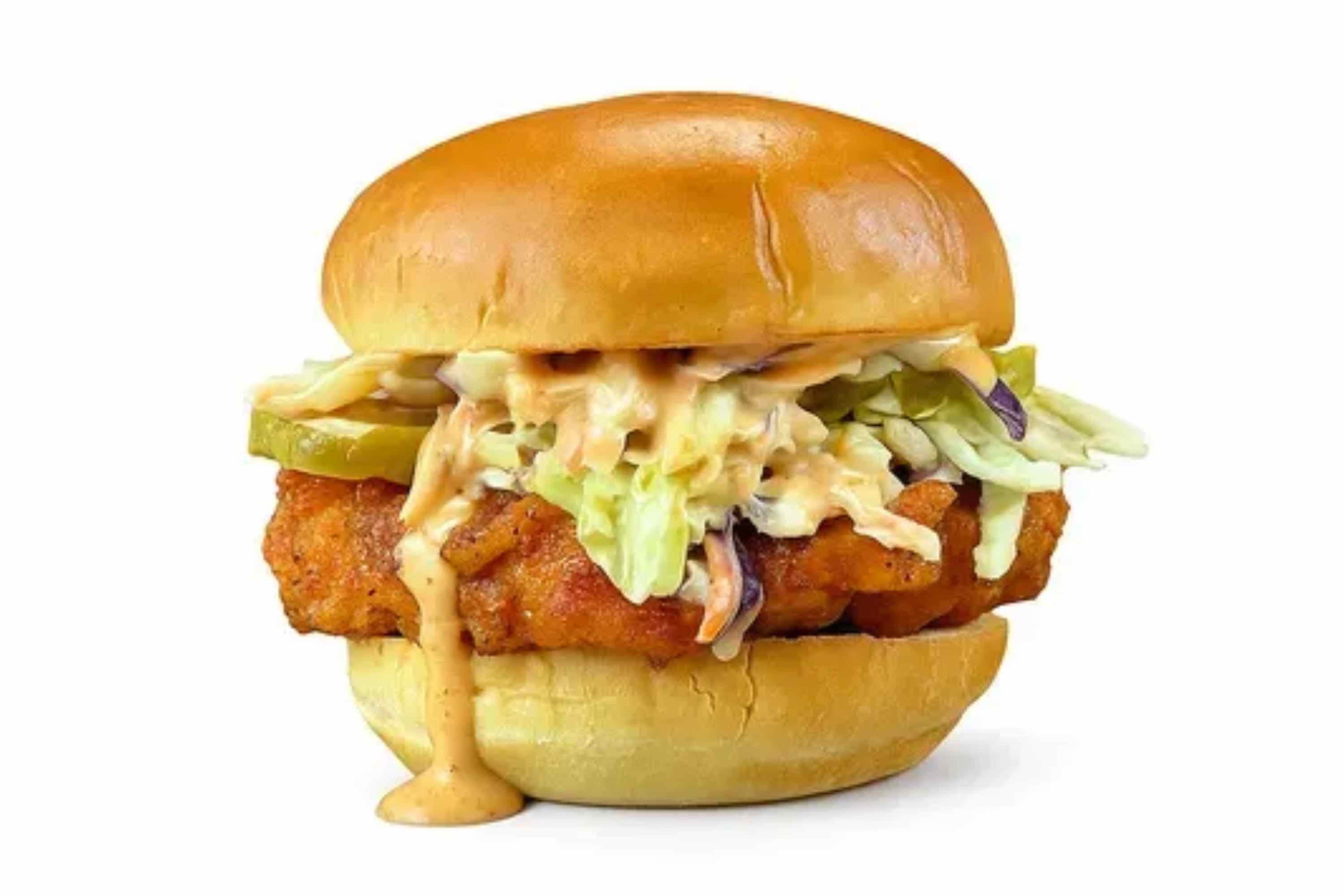 JP's Nashville hot chicken sandwich