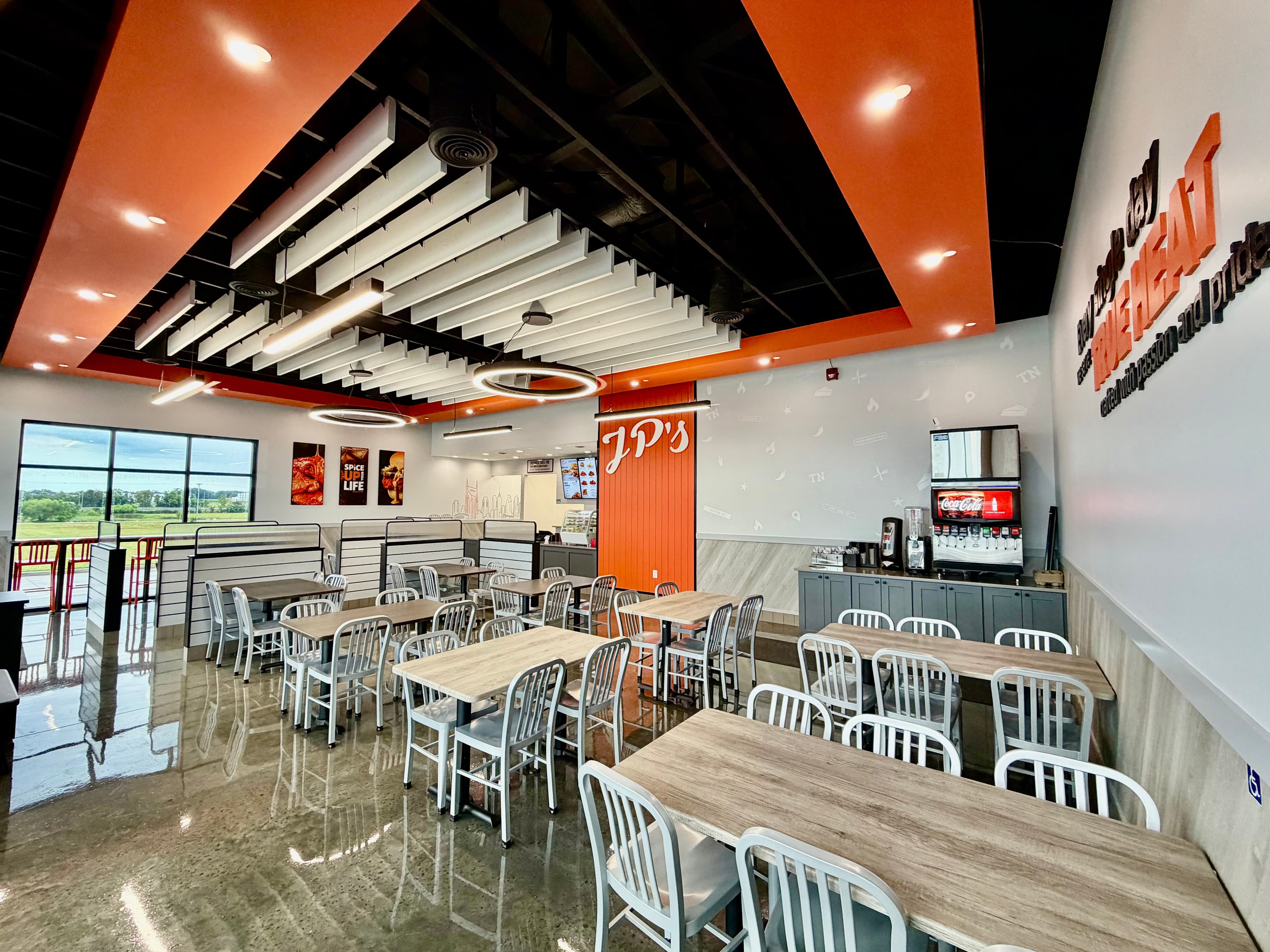 Inside the JP's Hot Chicken Trenton Rd dining room (photo 9 of 9)